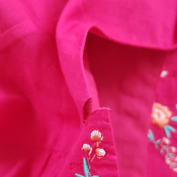 Guess Pink Embroidered dress - Picture 8 of 8